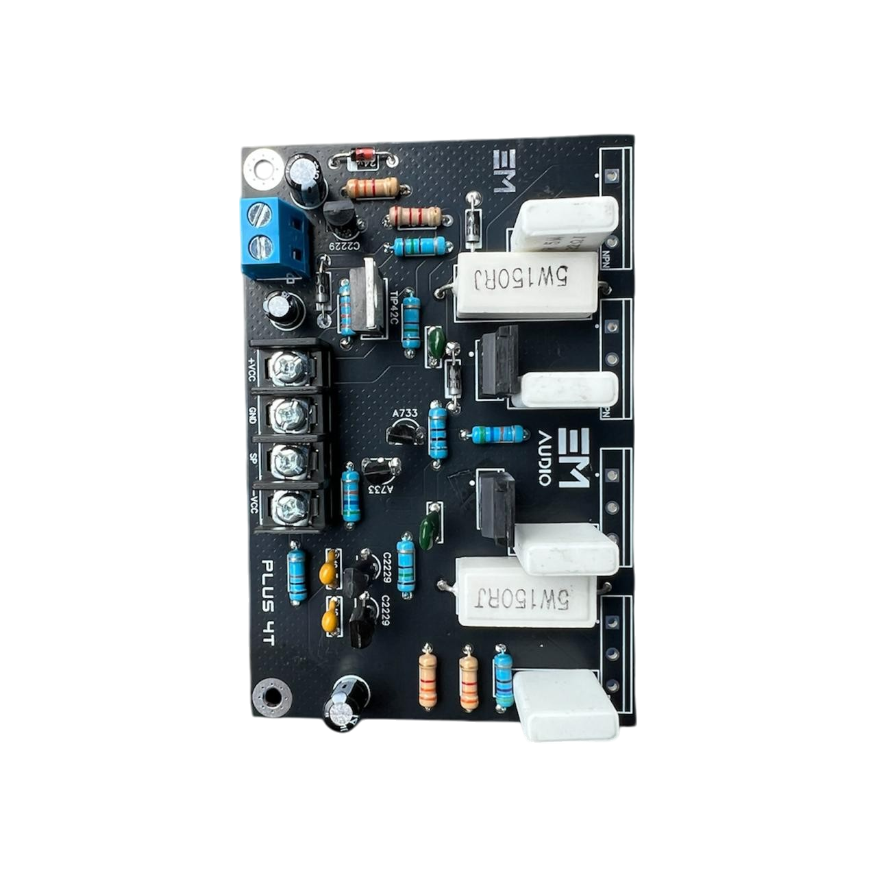 Tarjeta Amplificadora Zener Plus 4 Transistores Monofónica