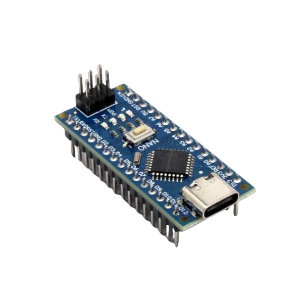 Arduino Nano ATmega328 con USB Tipo-C – Microcontrolador Compacto y Potente para Proyectos Electrónicos