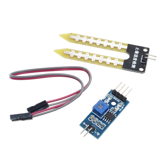 Sensor de Humedad de Suelo con Módulo Comparador
