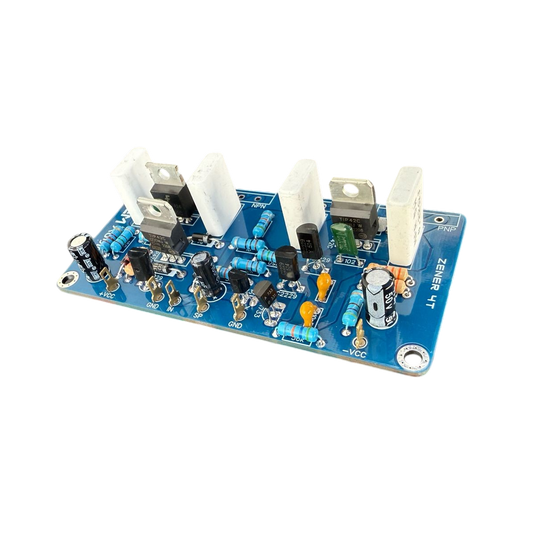 Tarjeta Amplificadora Zener 4 Transistores Monofónica