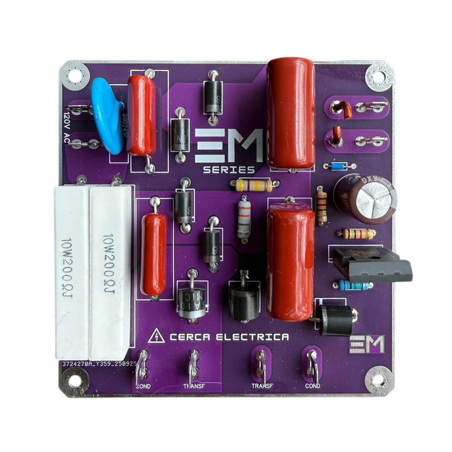TARJETA IMPULSORA CERCA ELÉCTRICA 110V EM SERIES – ALTO ALCANCE 80KMS