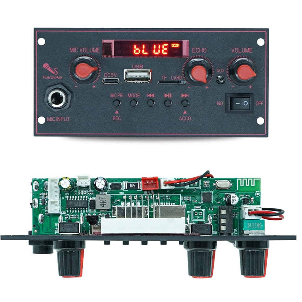 PLACA AMPLIFICADORA BLUETOOTH 5V 10W MONOFÓNICA CON KARAOKE