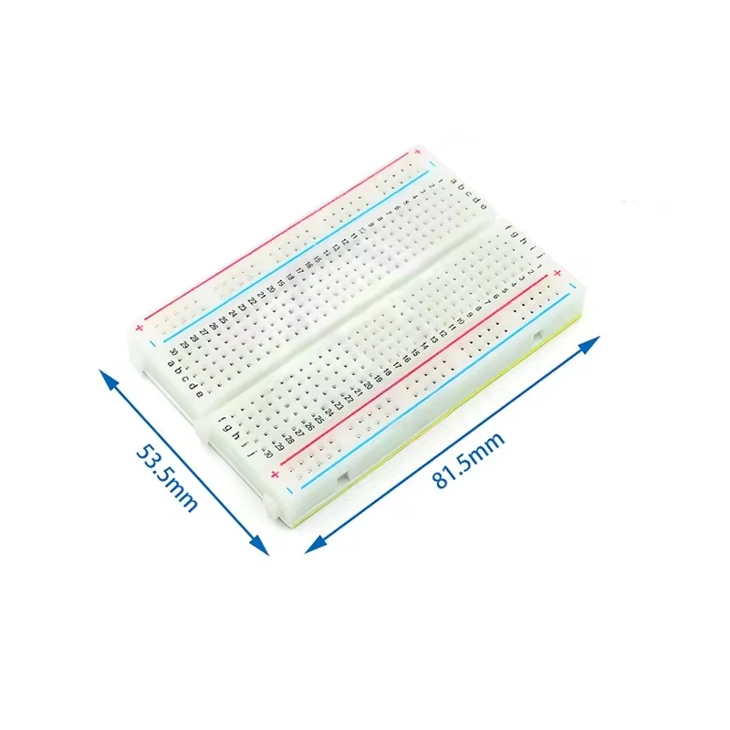Protoboard 400 Puntos para Arduino y Electrónica – Alta Calidad