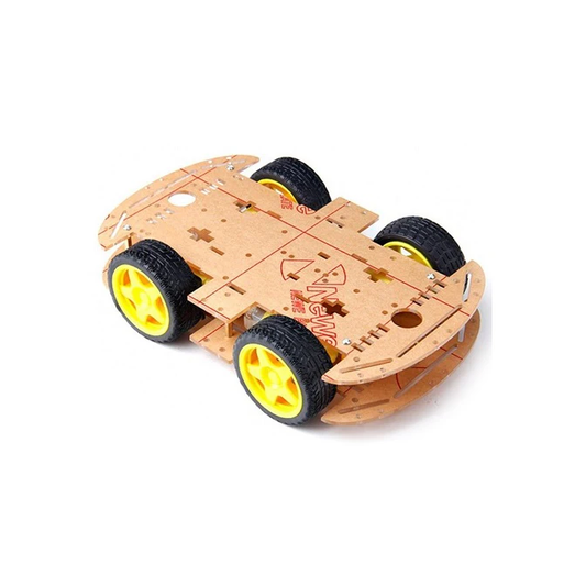 Kit Chasis Carro Robot 4WD Para Arduino
